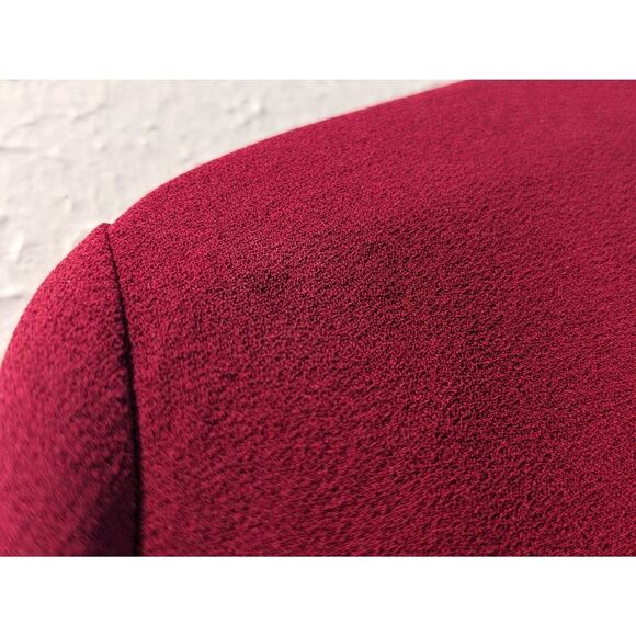 Women's Eileen Fisher Silk Crepe Shift Dress Asymmetrical Fuchsia Size Small - Picture 6 of 6